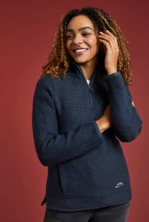 ARIA 1/2 ZIP MACARONI TOP 12155