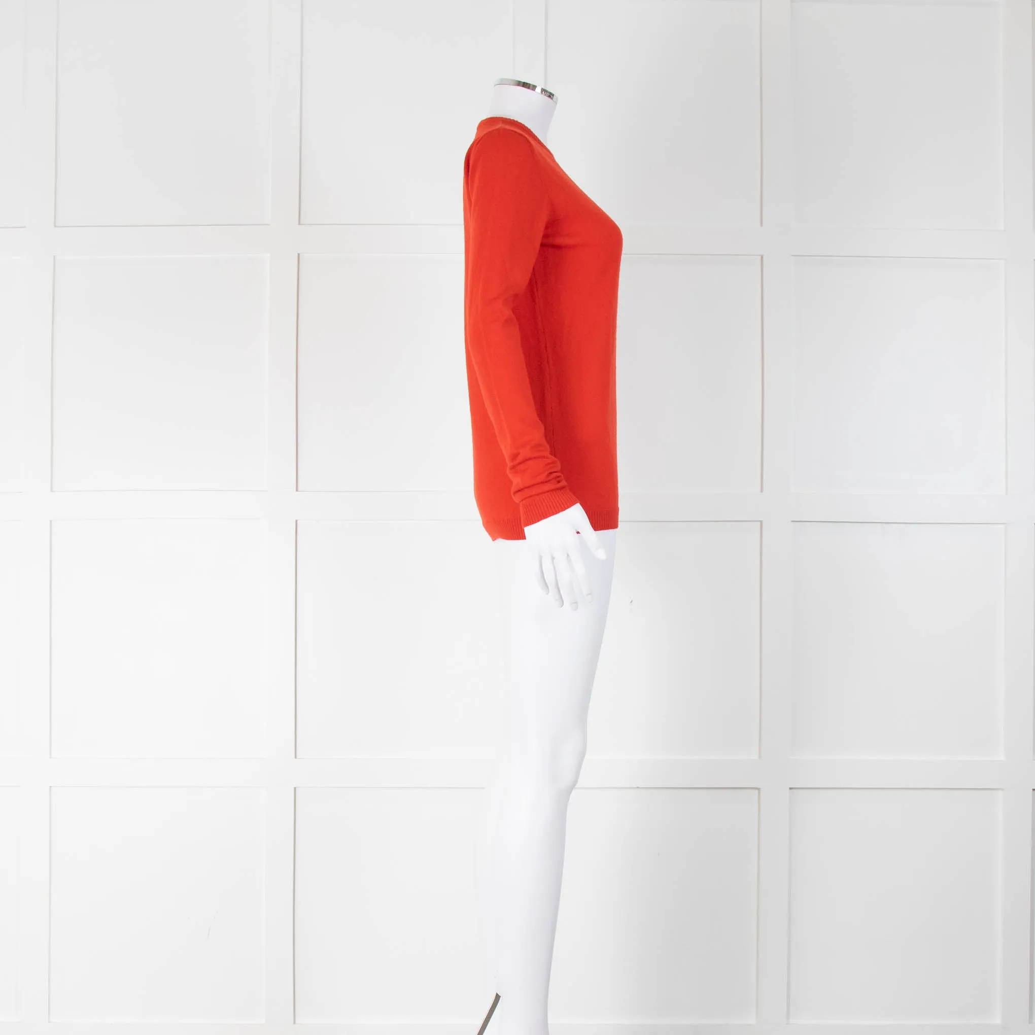 Bella Freud Red 'Liberty' Jumper