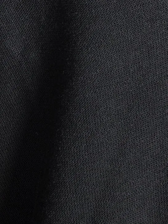 Black Jumper With Strap detail