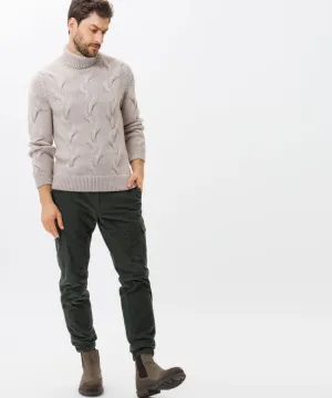 Brax Brian Turtleneck Pullover - Cookie Cream