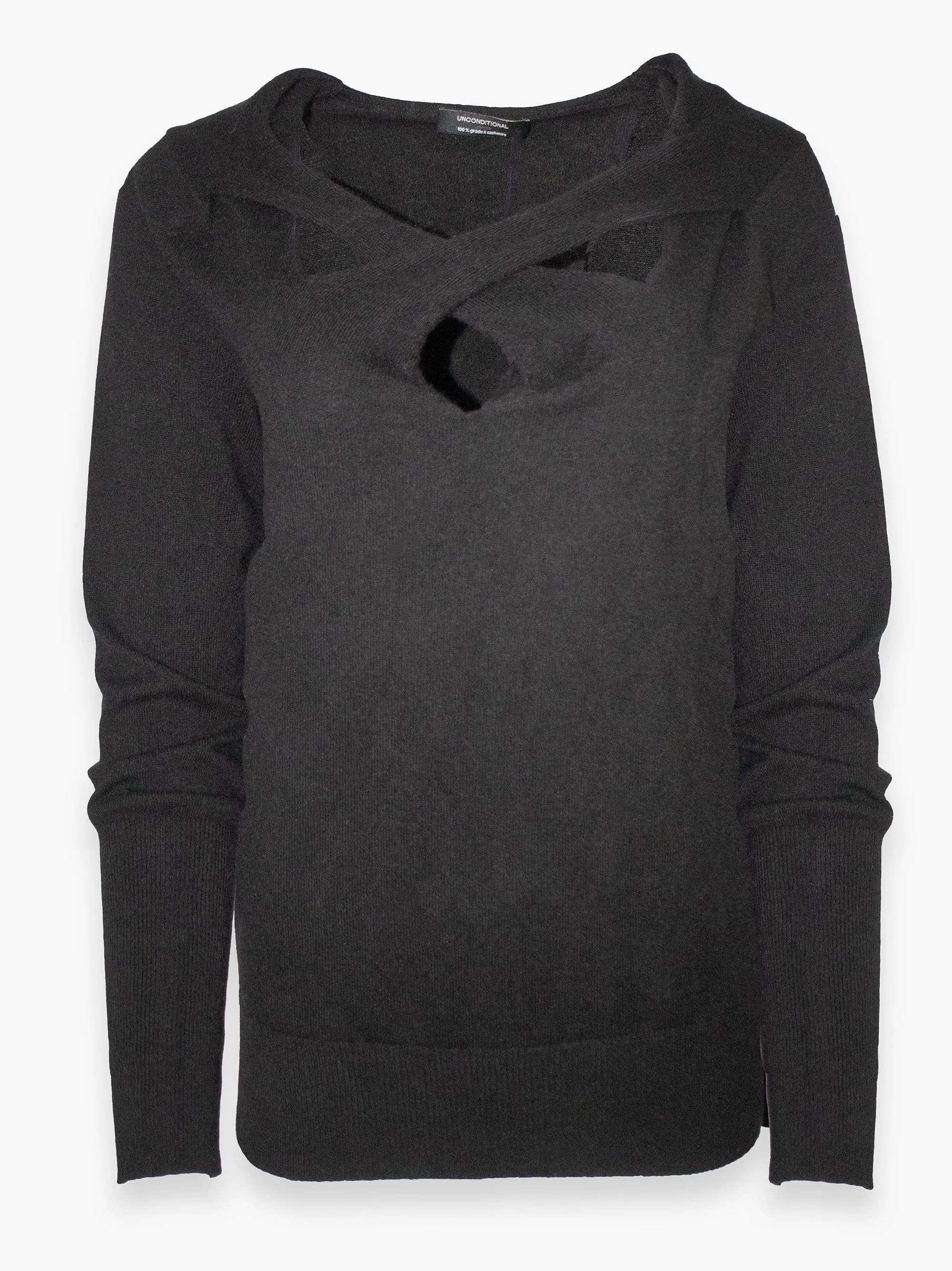 Contemporary Cut-Out Cashmere Jumper