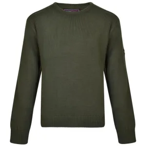 Crew Neck Ribbed Jumper