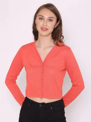 Flawless Women Club Peach Top