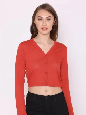 Flawless Women Club Rust Top