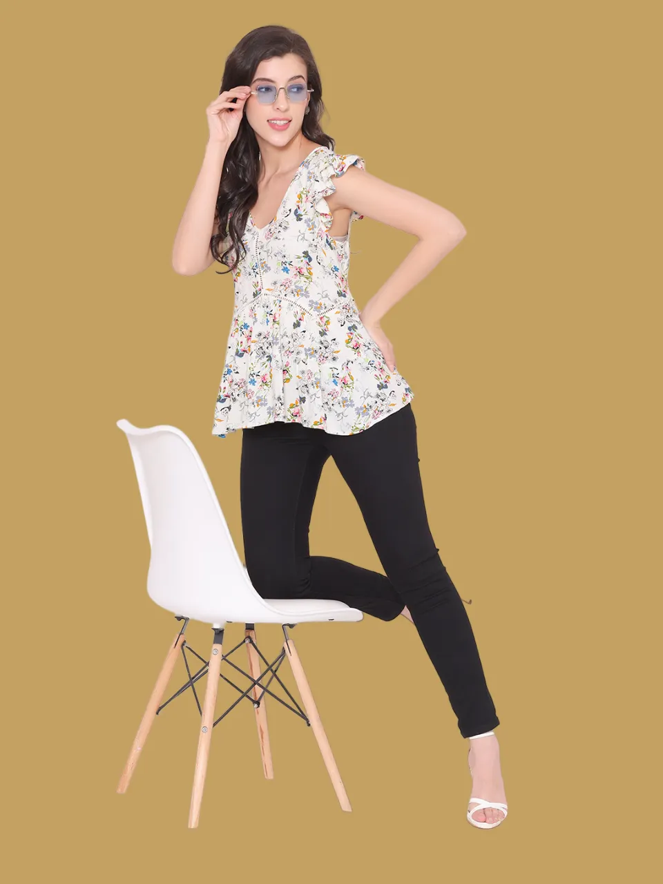 Flawless Women Flow Button Top | ORCHID