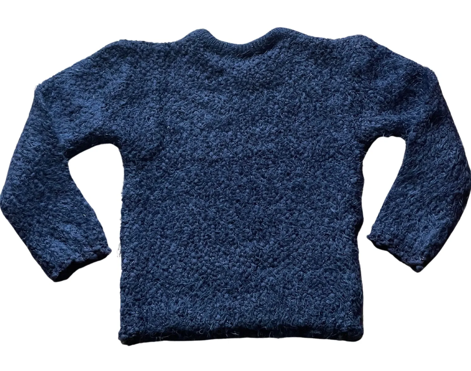 Girls Soft Textured Bubble Tight Knitted Warm Jumpers