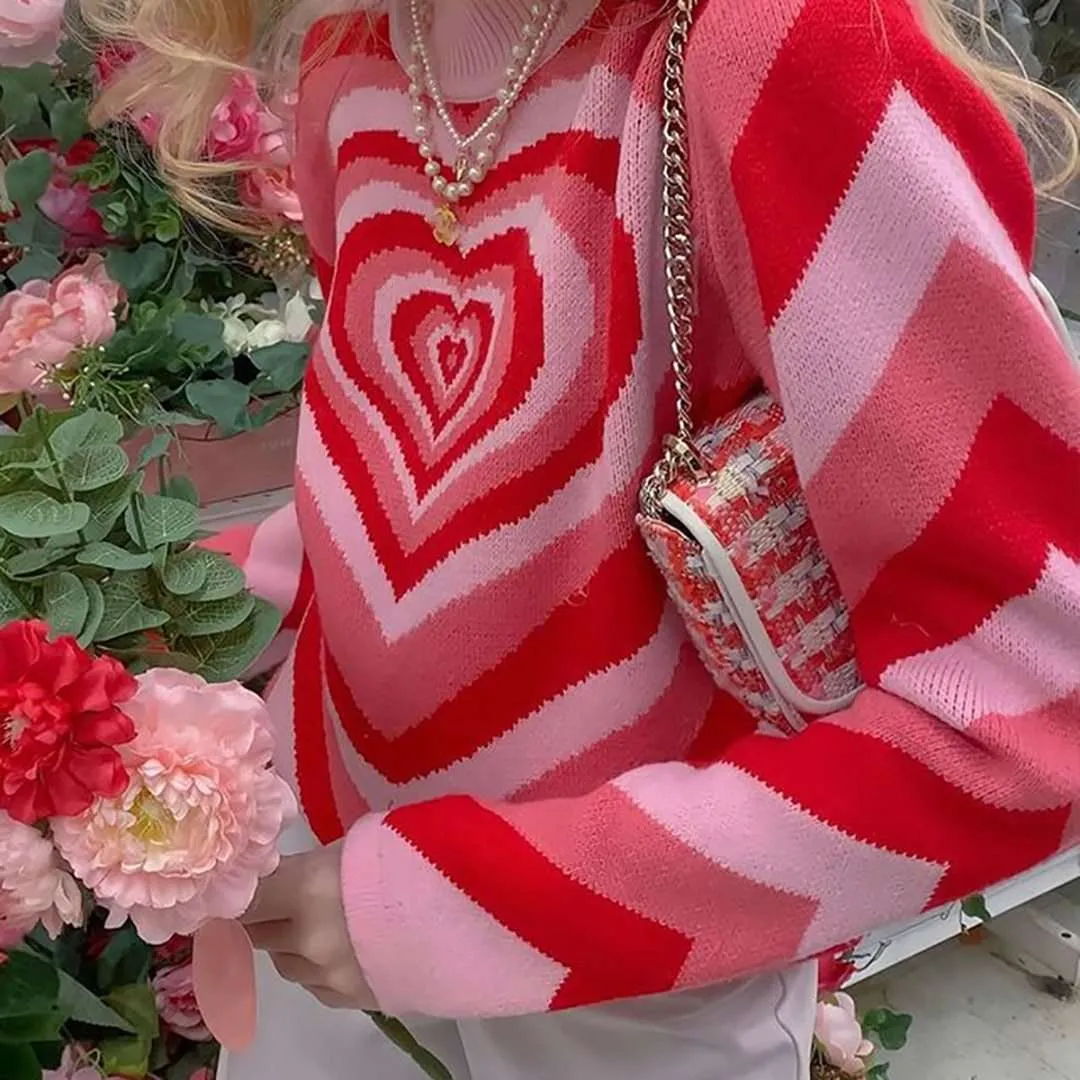 Heart Knit Jumper
