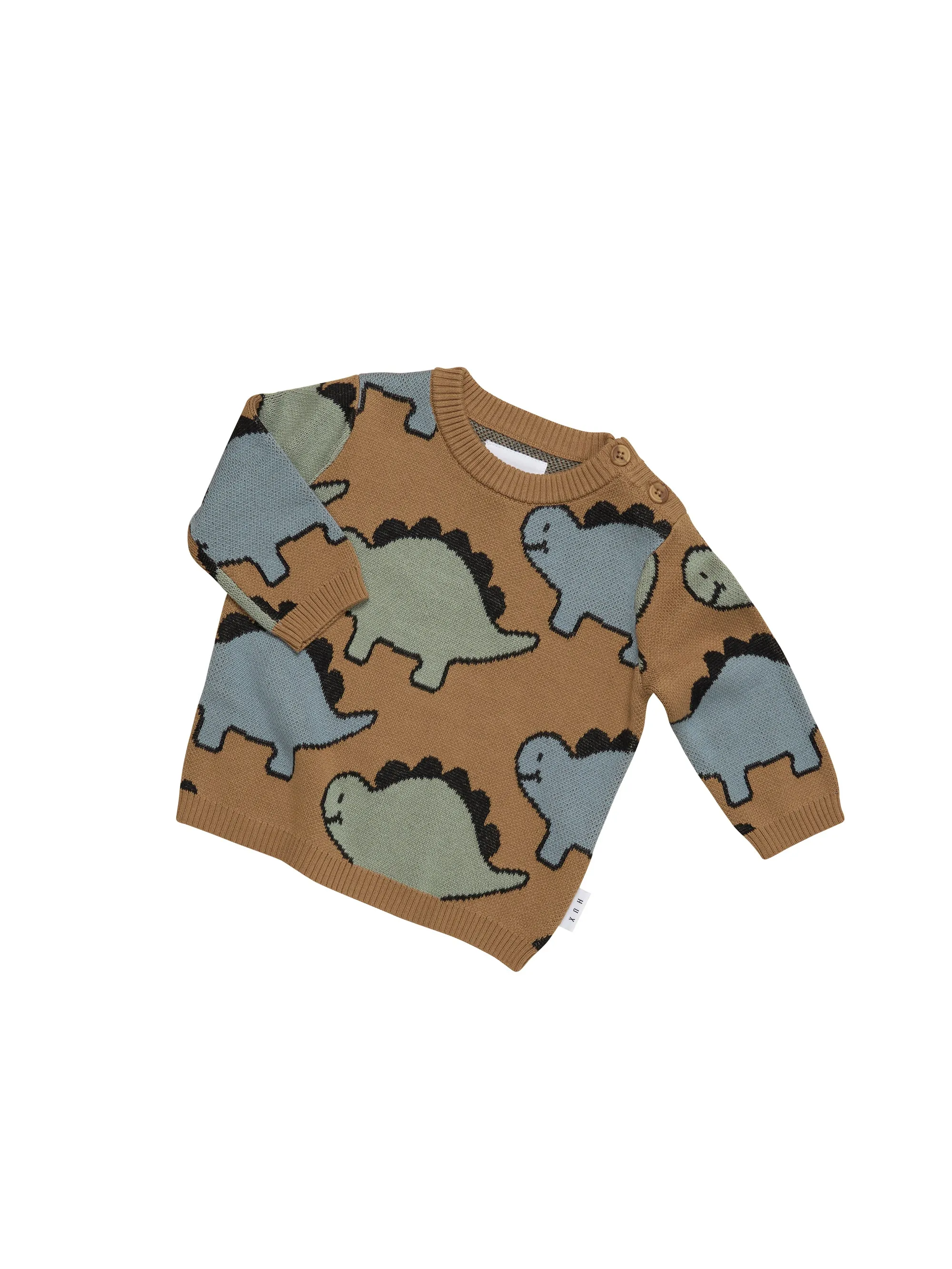 Huxbaby Dino Knit Jumper