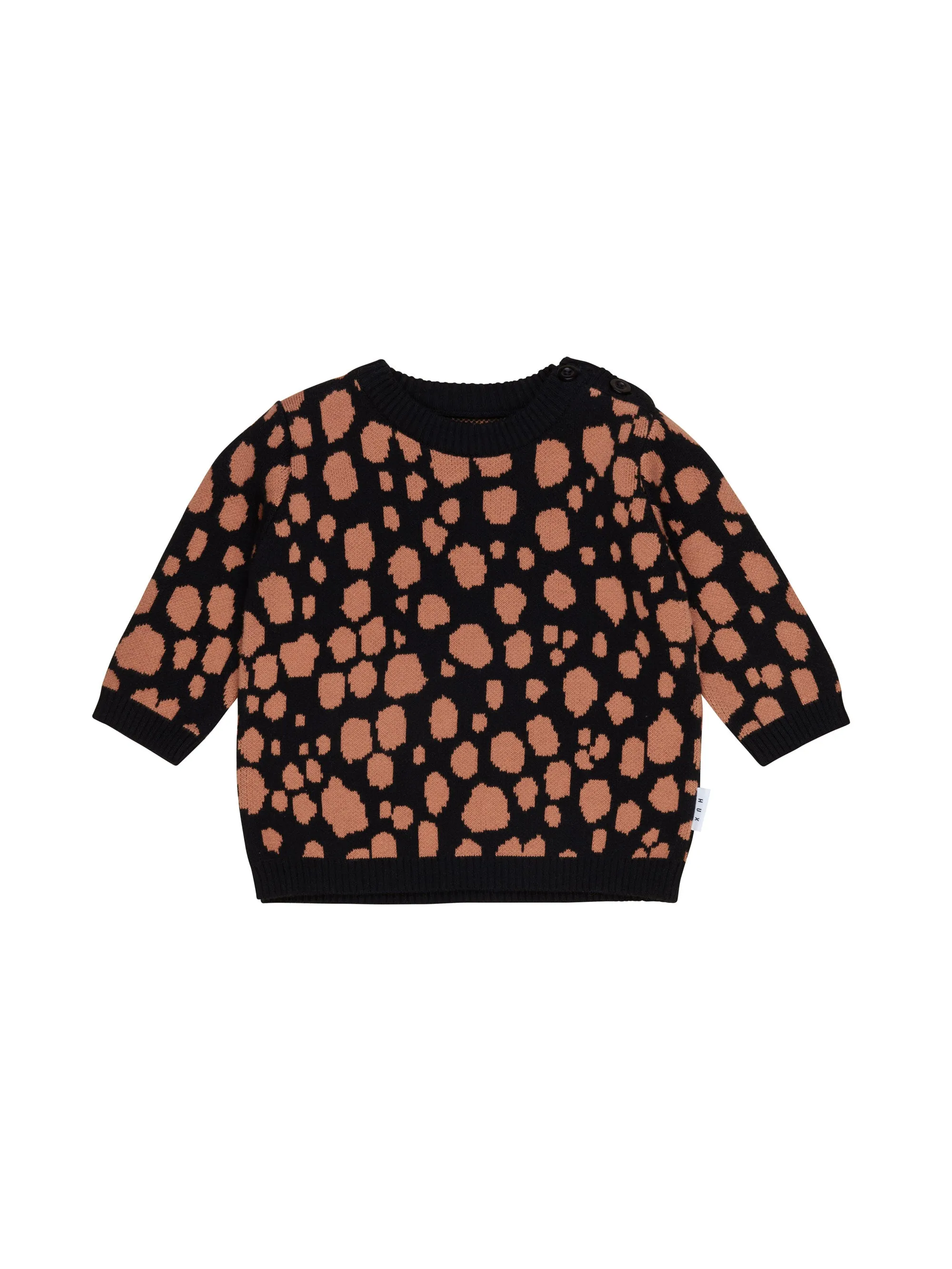 Huxbaby Ocelot Knit Jumper