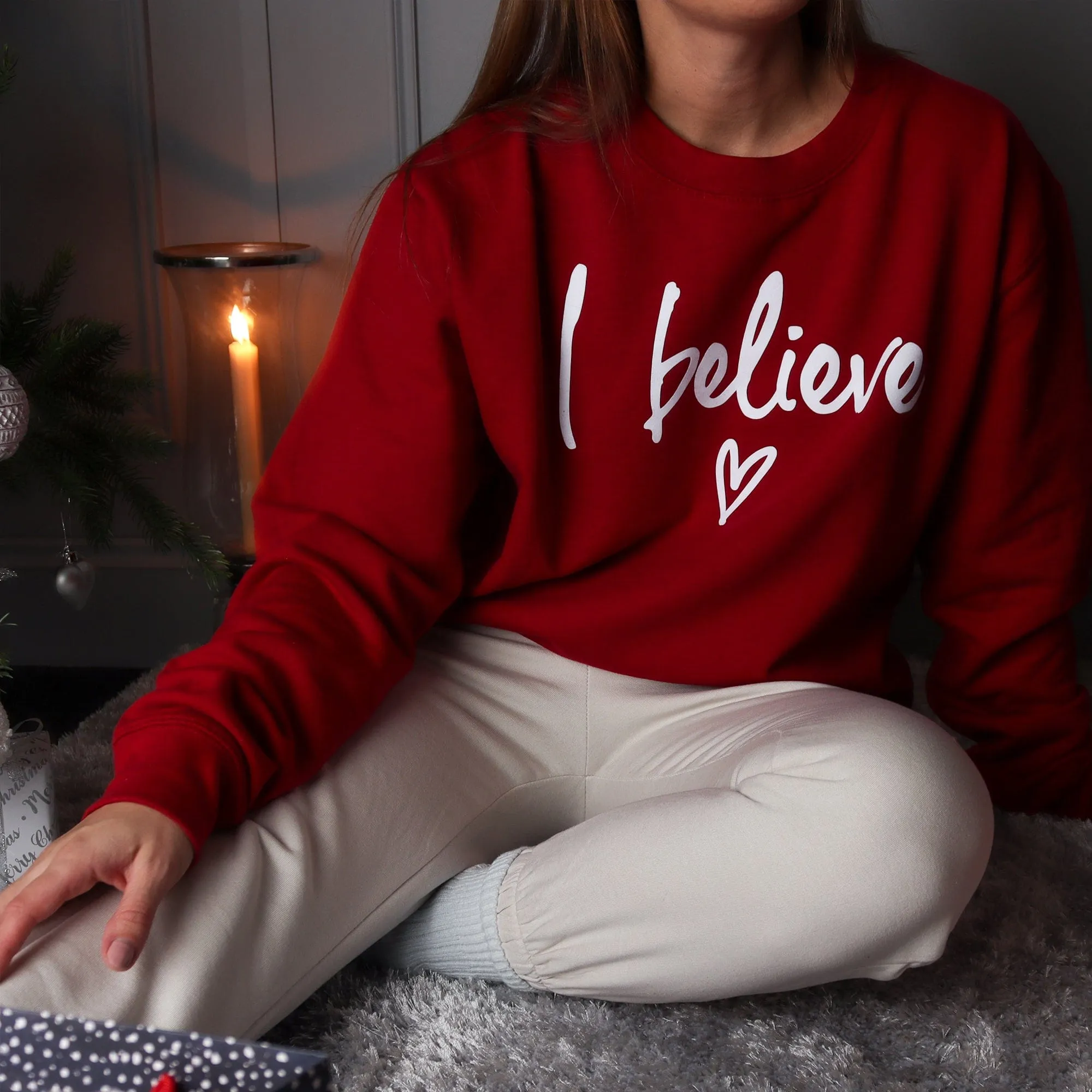 'I Believe' Christmas Jumpers