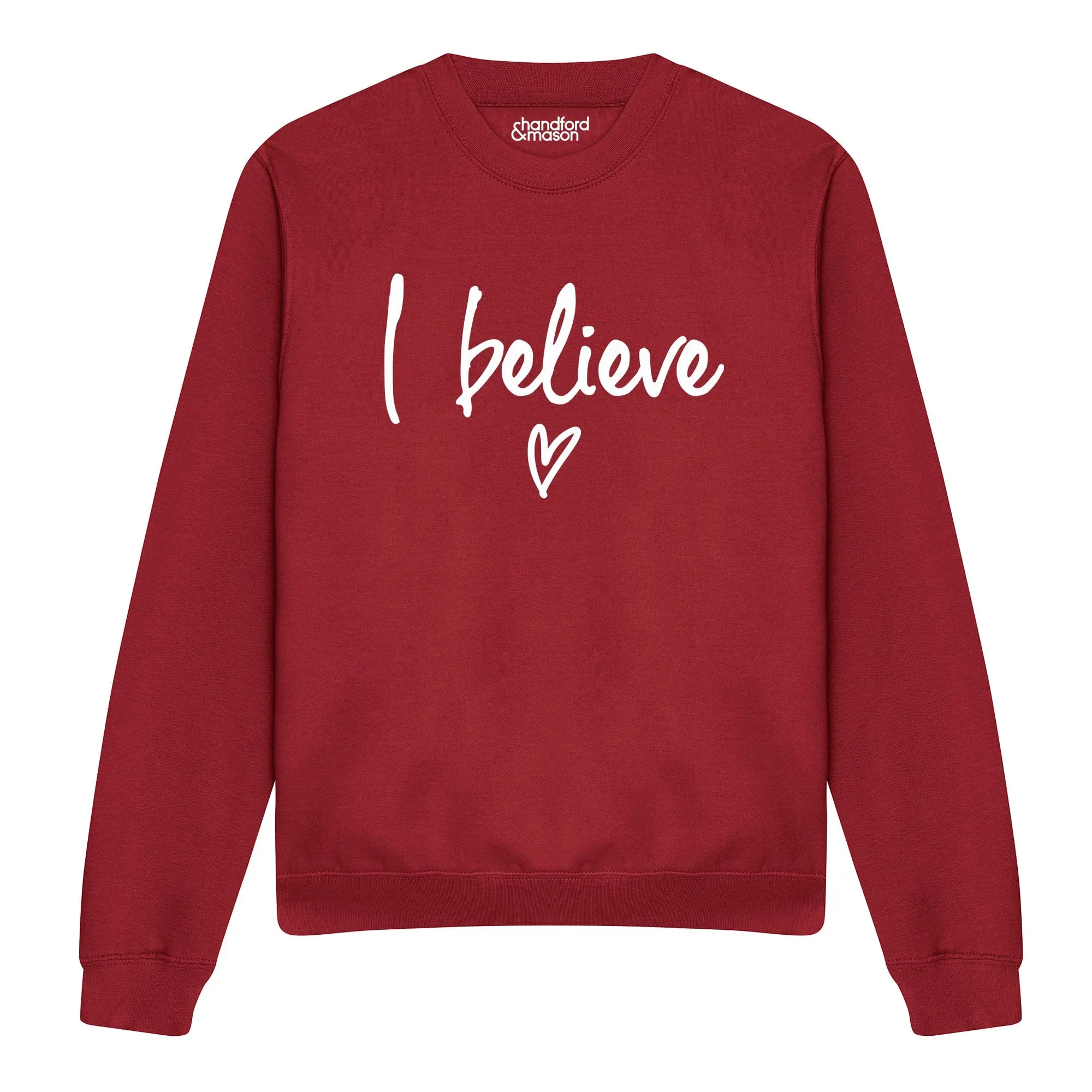 'I Believe' Christmas Jumpers