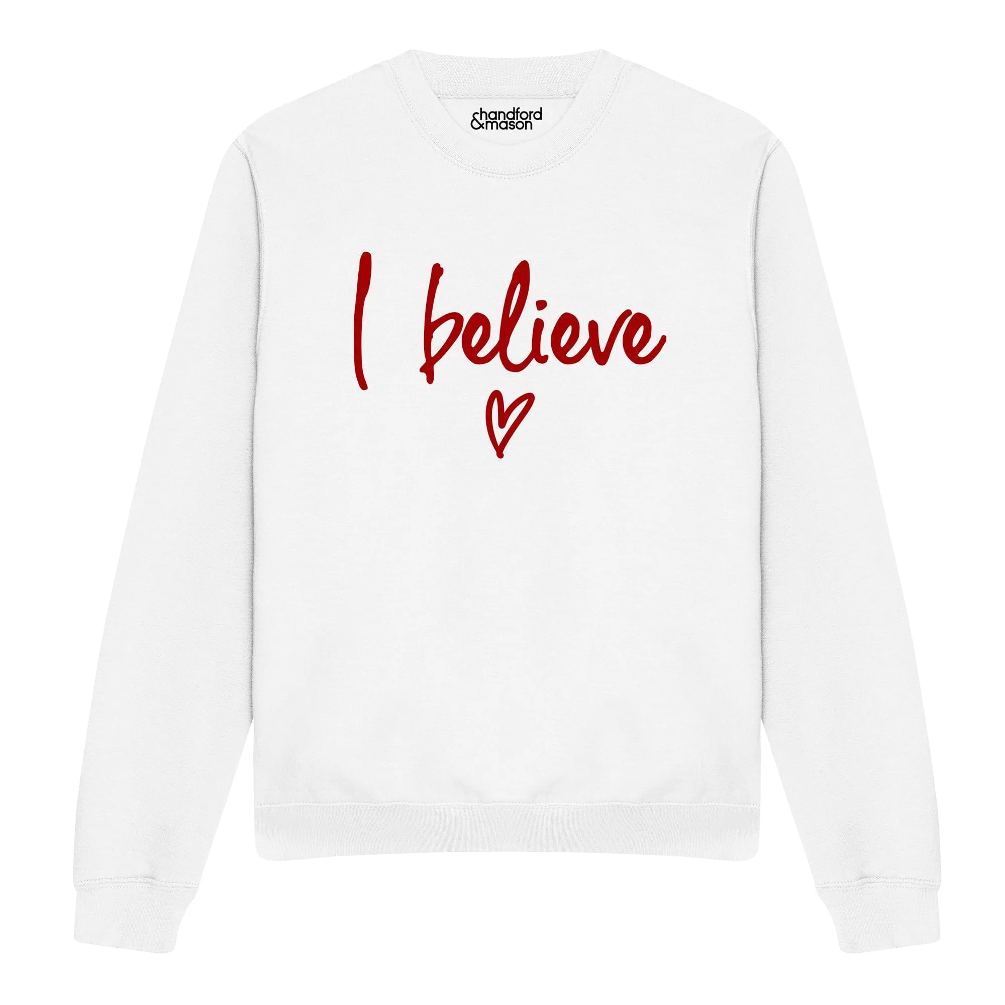 'I Believe' Christmas Jumpers