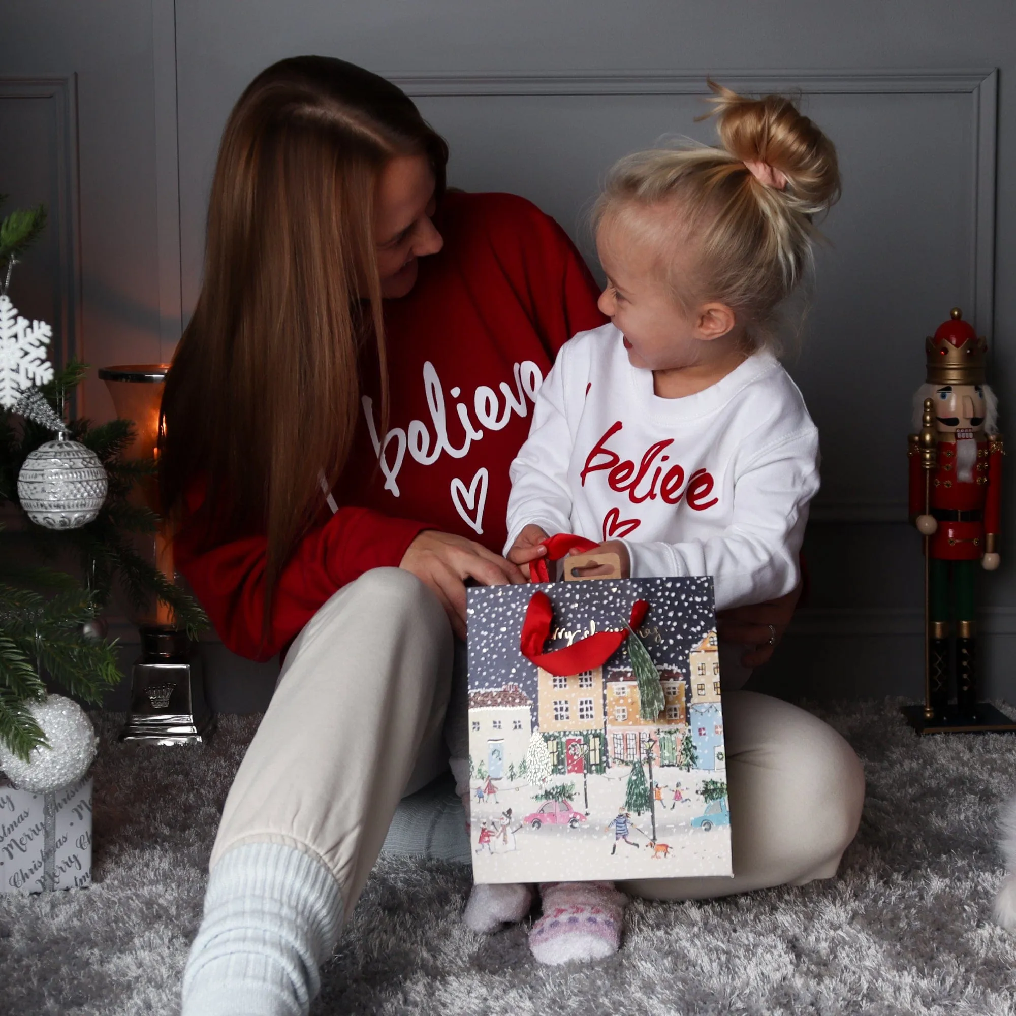 'I Believe' Christmas Jumpers