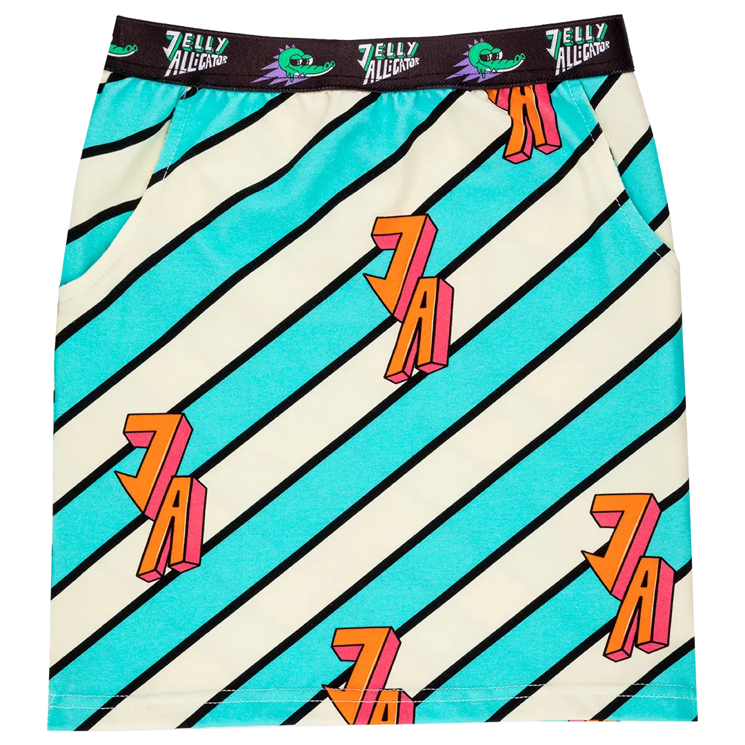Jelly Alligator Jelly Attacks Skirt