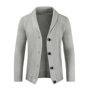 Men's Casual Loose Knit Sweater Personality