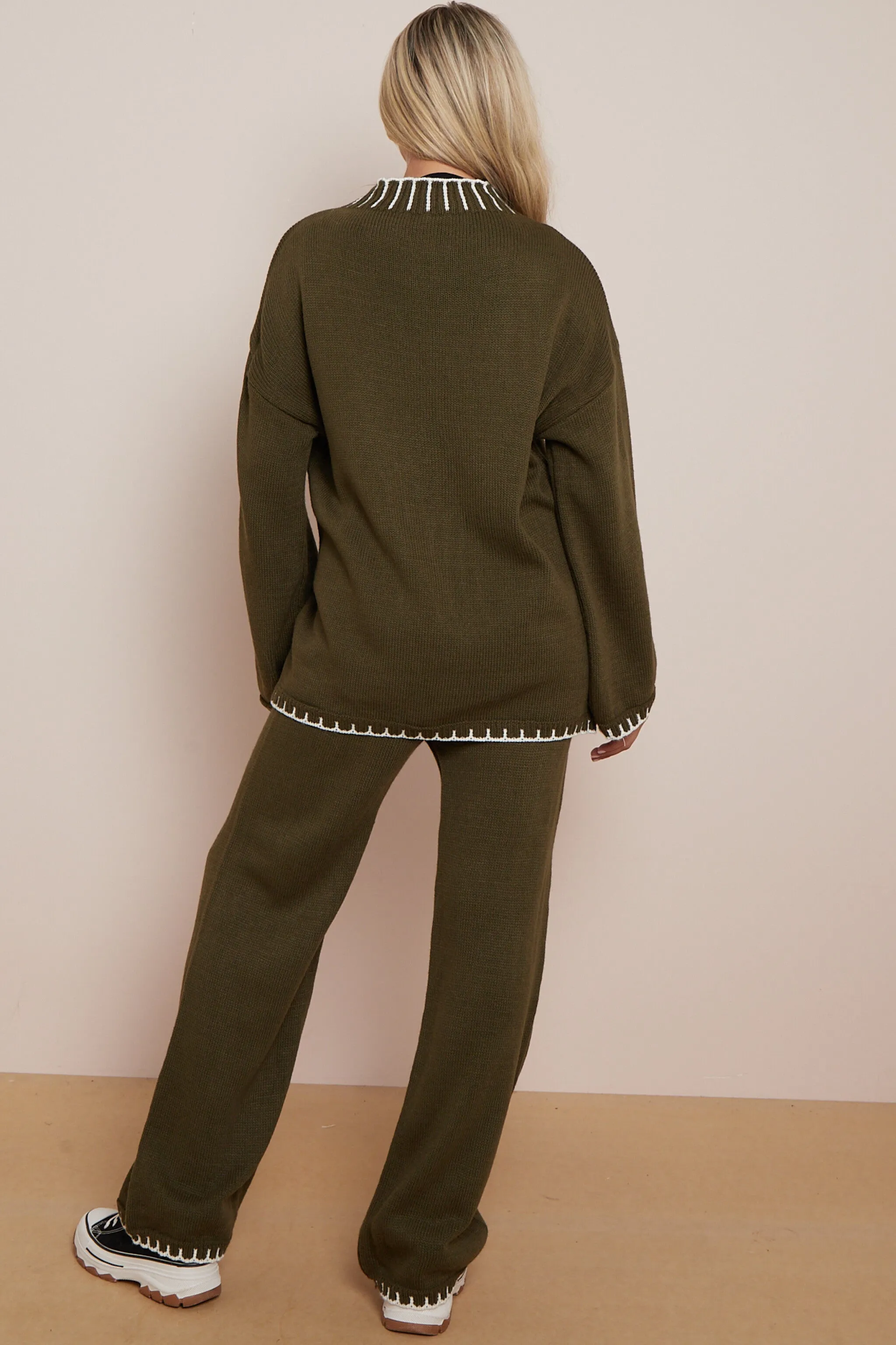 Mila Co-Ord - Khaki Green