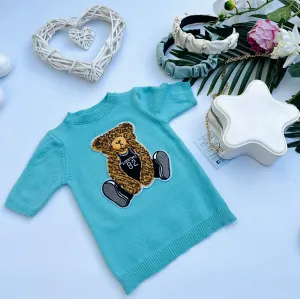 Mint Teddy jumper