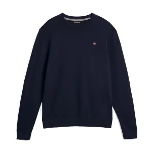 Napapijri - Droz Blue Marine Crew Neck Jumper - NP0A4GJP - BLU/MARINE