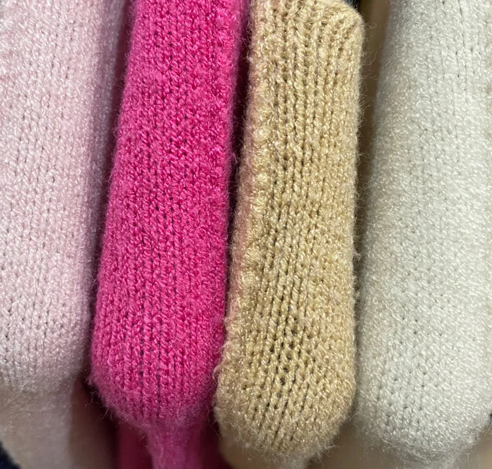 Plain V-Neck Jumper With Stitching Detail (5 Colours)