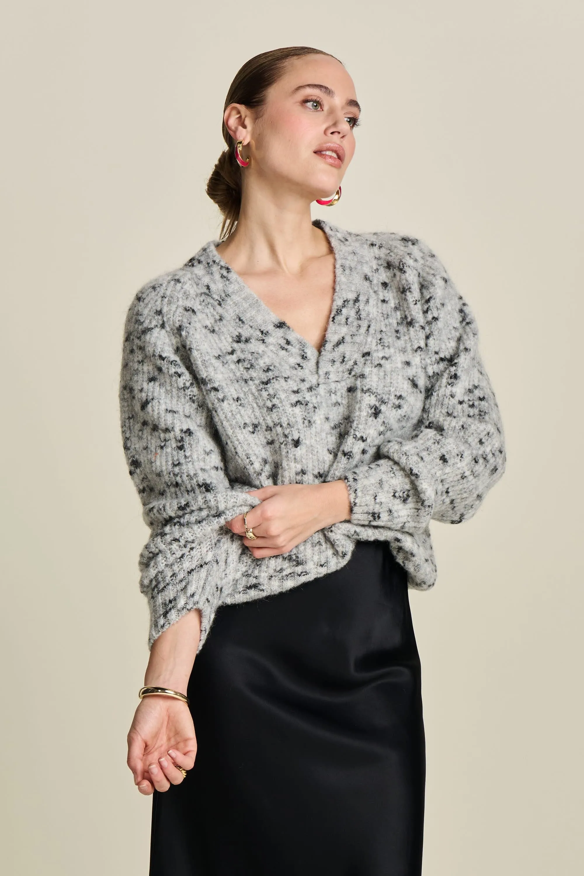 PULLOVER - Animal Grey