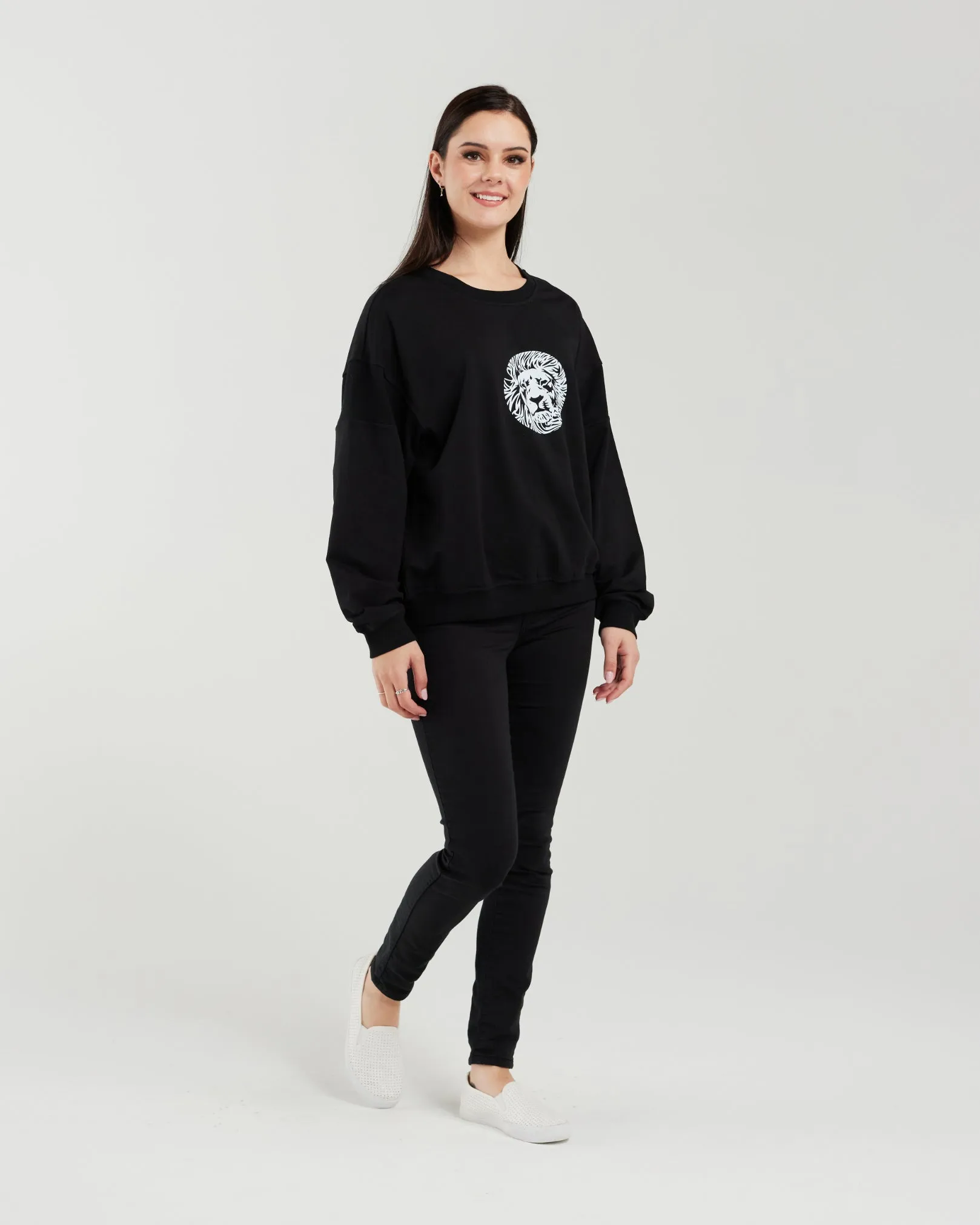 Zafina Livia Sweat - Black