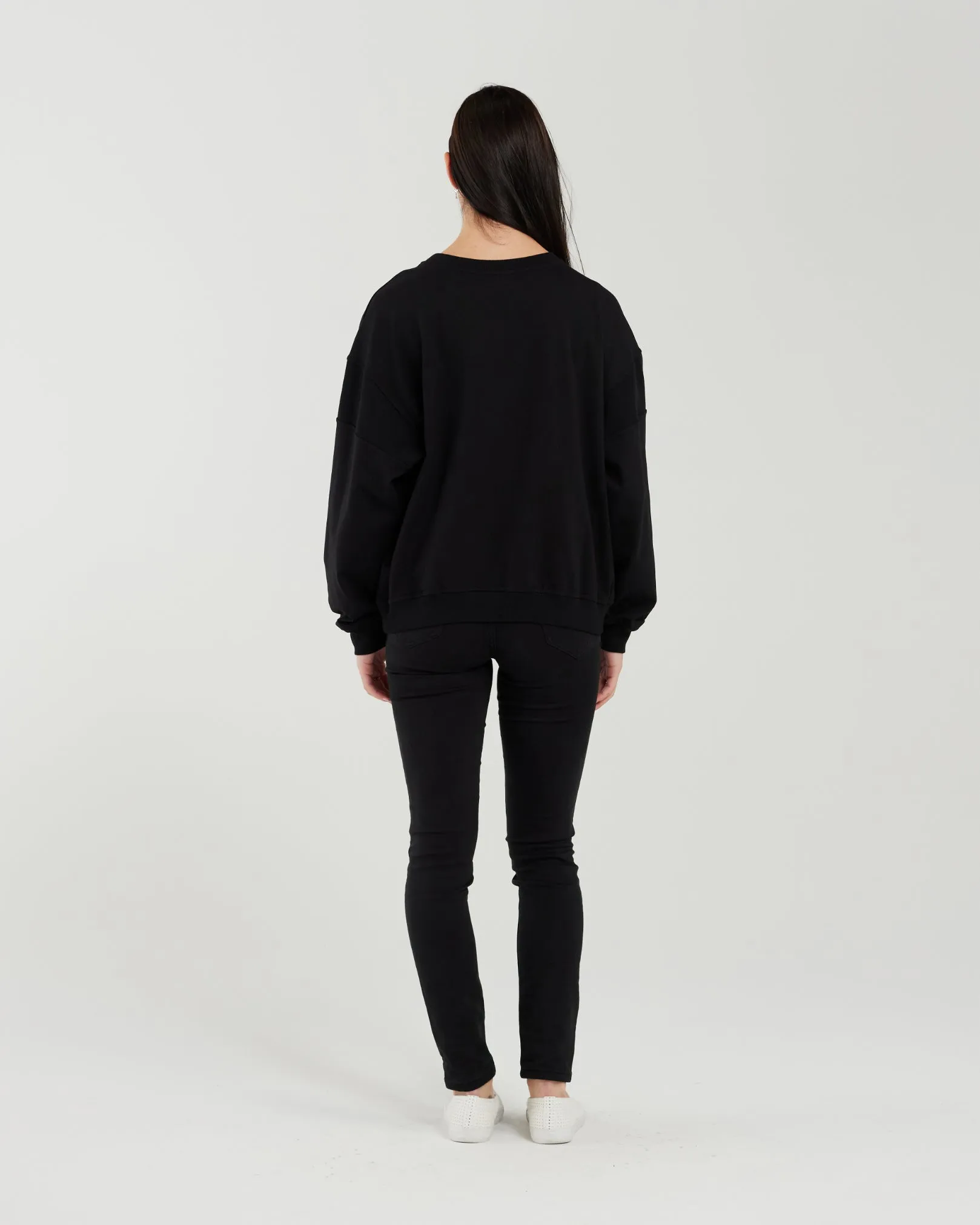 Zafina Livia Sweat - Black