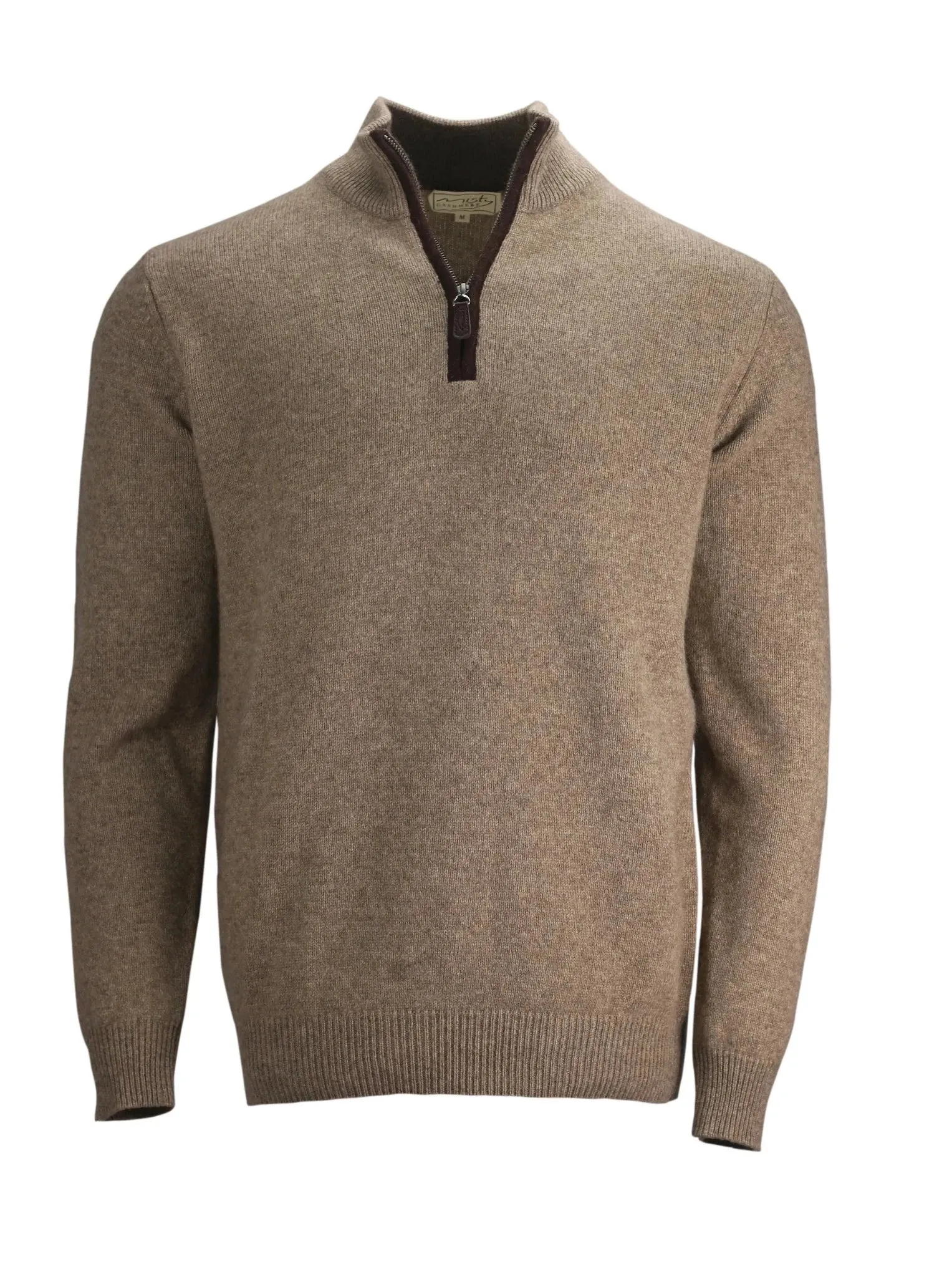Zip Neck Jumper | Light Yak Yarn
